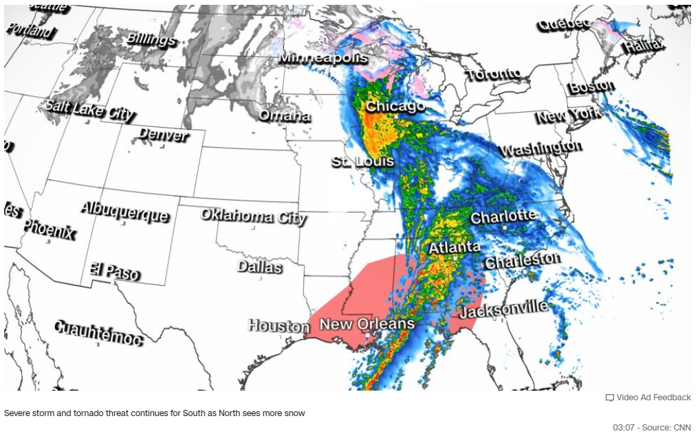 美國突遭暴風(fēng)雪襲擊！物流延時，運價上升